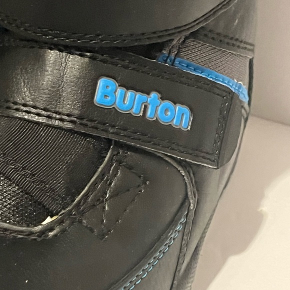 Burton Kids Black and Teal Snow Boots - Picture 2 of 8